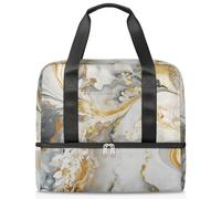 Bolsa de lona deportiva para mujeres, hombres, niños, Kirls, textura de mármol abstracto, 21 L, bolsas de fin de semana para pasar la noche, bolsa húmeda separada para viajes, gimnasio, yoga, color,