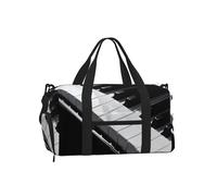 Bolsa de lona deportiva para teclado de piano con compartimento para zapatos, ligera, para gimnasio, fin de semana para hombres y mujeres, bolsa de viaje impermeable con bolsillo húmedo