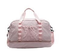 Bolsa de lona grande para hombres y mujeres, bolsas de gimnasio y viaje con zonas húmedas y secas separadas para fitness y aventura al aire libre, resistente al agua, bolsa de lona para la noche, a