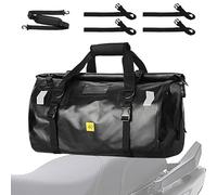 Bolsa de lona impermeable | Mochila seca impermeable de 40 L | Bolsas de sillín resistentes y bolsas de lona secas para natación, camping, viajes y gimnasio, y equipo ligero impermeable, Black, Refer
