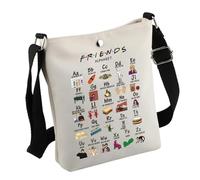 Bolsa de lona inspirada en el programa de televisión para amigos, regalo para amigos, Bolsa de amigos