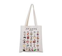 Bolsa de lona inspirada en el programa de televisión para amigos, regalo para amigos, Bolsa para amigos, S