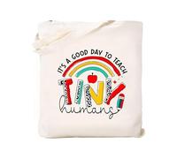 Bolsa de lona moderna con estampado de flores y asas con cremallera, bolsa de almacenamiento para cosméticos, para mujer, 7.87 x 5.9 pulgadas, minimalista