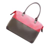 Bolsa de lona Oxford para deportes, gimnasio, bolsa de viaje, bolsa de lona de gran capacidad, bolsa de fitness para deportes al aire libre y viajes, rosa roja, S