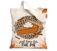 Bolsa de lona para mujer, otoño casual, hojas de canela, Acción de Gracias, naranja, lavable, reutilizable, bolsas de comestibles, ideas para compras, viajes, oficina, biblioteca, casual, 13 x 15