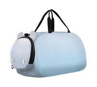 Bolsa de lona para niños, diseño de bandera del orgullo del progreso, colores del arco iris, para fin de semana, para viajes, gimnasio, equipaje para niños, Bonito degradado azul, Classic