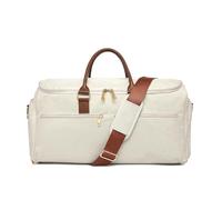 Bolsa de lona para ropa, color marrón, Marrón beige, moda