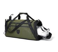 Bolsa de lona pequeña para gimnasio, bolsa de viaje para mujer, bolsa de lona impermeable con compartimentos para zapatos y ropa húmeda, bolsa de transporte para aeropuerto, A-td-003-verde,