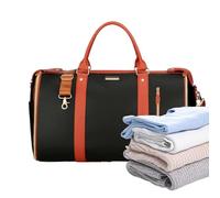 Bolsa de lona plegable, bolsa de lona de gran capacidad, bolsa de viaje impermeable con correa de hombro desmontable y asas | Paquete de fin de semana plegable para camping, playa, natación, piscina