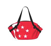 Bolsa de lona plegable con estampado de bandera de Singapur, impermeable, para viajes, camping, parque al aire libre, playa