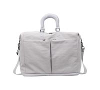 Bolsa de lona plegable de moda para yoga, gimnasio, resistente al agua, fines de semana, durante la noche, para llevar en el gimnasio deportivo, Gray, Mass Beauty