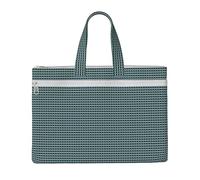 Bolsa de lona unisex con estampado de animales de manatí, para compras, oficina, viajes, playa, almacenamiento de documentos