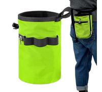 Bolsa De Magnesia para Escalada,Bolsa De Escalada con Cinturon Ajustable Y Bolsillo con Cremallera - Equipo para Gimnasia Halterofilia Disc Golf Búlder | para Muro Piscina Barra Disco