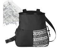 Bolsa de Magnesio Escalada - Bolsas des Tiza Boulder | Abertura Ancha con Correa Resistente, Diseño Ligero y Duradero, Almacenamiento Seguro, Ideal para Escaladas,Gimnasio, Entrenamiento, 16.2 x 7.8cm