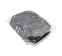 Bolsa de maletero de 8 L para bicicletas eléctricas y bicicletas plegables con correas de seguridad reflectantes y diseño de montaje seguro en el estante trasero