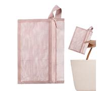 Bolsa de malla con cremallera | Estuche de aseo de viaje | Organizador Multifuncional Portátil para Cosméticos Medicamentos Artículos de aseo - Ideal Viajes Negocios Universidad Sala