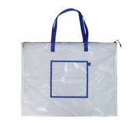 Bolsa De Malla Con Cremallera Para Carteles 26 X 20 Pulgadas Malla De Póster De Proyecto Para Obras De Arte Y Cuadernos De Bocetos Almacenamiento De Suministros De Arte Almacenamiento De