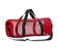 Bolsa de malla de 1 pieza - Bolsa de malla cilíndrica, bolsa de buceo | Bolsas de playa de malla para buceo, bolsas de malla para entrenamiento, gimnasio, bolsa de fitness con correas para fitness