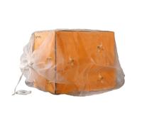Bolsa de malla de abejas duradera - saco de red de nylon transpirable con cordón rápido de bloqueo | Bolsa de transporte de apicultura para paquetes de colmena, red de transporte reutilizable para uso