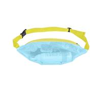 Bolsa de malla de bolsa de playa de red, bolsillo de cadera, bolso de hombro | Bolsa de correa ajustable con tela de malla para moldes en la playa de natación de vacaciones de viaje de verano