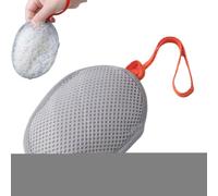 Bolsa de malla de jabón para eliminar callos, diseño de malla, adecuado para todo tipo de jabones, recoge jabones rotos, perfecto para ducha, cuidado de la piel y lavandería