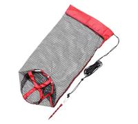 Bolsa de malla de nailon con cordón | Bolsas de malla de protección para peces | Accesorios de al aire libre | Bolsa de ligera para viajes | Red de aterrizaje con cordón | Redes para