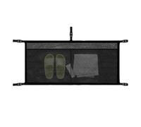 Bolsa de malla para barco, bolsa de malla para poste inclinado, correa ajustable con 3 divisiones para zapatillas, botella de agua, equipo de supervivencia, ropa, sombreros, gafas de sol