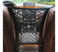 Bolsa de Malla para Coche para Genesis G70/G80/G90/GV60/GV70/GV80/GV80 Coupe, Bolsa de Malla para el Respaldo del Asiento, Red de Seguridad Infantil,Double Layer-S