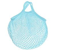 Bolsa de malla reutilizable para la compra Azul