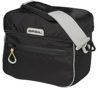 Bolsa De Manillar Basil Miles - 6L KLICKfix Montaje Negro
