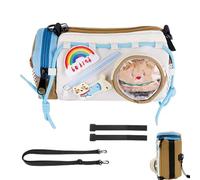 Bolsa De Manillar Bicicleta Pack Multifunción | Bolsa de manillar bicicleta impermeable 2 l para al aire libre senderismo MTB mujeres hombres aventura al aire libre ciclismo