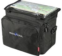 Bolsa de manillar para bicicleta Klickfix Daypack Box 26x22x16 8l + soporte para