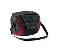 Bolsa de manillar Vaude OnTour Box L (KLICKf ready) (negro/carmín)