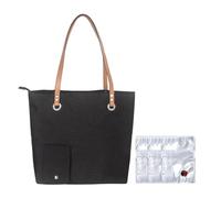 Bolsa de mano con boquilla oculta, bolsa de playa con 3 compartimentos aislados ocultos, bolso para playa, viajes, picnic, camping, restaurante, fiesta, cena, Red, rojo