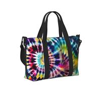 Bolsa de mano de viaje con estampado de tribu exótica para mujeres y hombres, para viajes cortos, gimnasio, vacaciones, negocios al aire libre