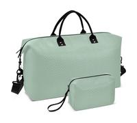 Bolsa de mano de viaje verde aguacate, bolsa de mano para fin de semana, bolsa de deporte para gimnasio, bolsa de mano con correa ajustable para deportes, multifuncional