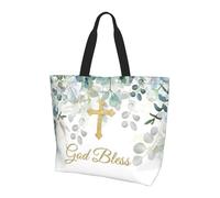Bolsa De Mano Jesús Bolso Bandolera Impermeable Moda Bolsas De Compra Para Viajes Unisex Cotidiana