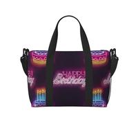 Bolsa de mano para laptop para mujer, trabajo, bombilla de feliz cumpleaños, bolsa de gimnasio para mujeres y hombres, bolsa de viaje cruzada para mujeres y hombres, bolsas de viaje para mujeres y