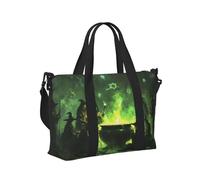 Bolsa de mano para laptop para mujer, trabajo, Halloween, bosque, bruja, gimnasio, para mujeres y hombres, artículos personales, bolsas de viaje, bolsas de fin de semana para mujer, viajes