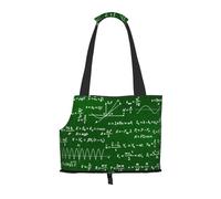 Bolsa de Mano para Mascotas, Bolso de Mano portátil de Viaje para Perros con Hebilla de Metal de Seguridad para Caminatas en el Metro, Fórmulas de Ecuaciones matemáticas