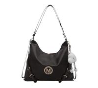 Bolsa de mano para viajes, a la, para mujer, de gran capacidad, para mujer, de hombro para niñas, viajes, Black, Refer to description