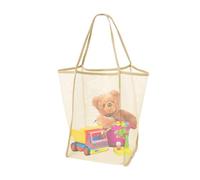 Bolsa de mano portátil para playa, accesorios junto al mar, bolsa de playa transparente, bolsa de viaje ligera para natación, almacenamiento de ropa, transporte de moda, Khaki, Refer to description