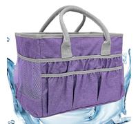 Bolsa de Manualidades - Organizador de Suministros para Manualidades - Estuche Impermeable con Bolsillos y Asas para Niños, Artistas, Maestros, Viajes, Escuela, Gimnasio, Actividades al