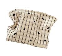 Bolsa de maquillaje a cuadros, portátil, de viaje, multiusos, con cremallera, impermeable, organizadores de cosméticos, bolsa de maquillaje a cuadros, Rayas Love, Mass Beauty