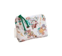 Bolsa de maquillaje acolchada de algodón con cremallera, monedero con bonito estampado, organizador de viaje, adecuado para varias ocasiones, bolsa de maquillaje acolchada pequeña, Candy, Belleza