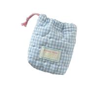 Bolsa de maquillaje acolchada para cámara de lavado, funda protectora portátil para artículos de tocador con cordón, almacenamiento de maquillaje y lavado de cosméticos, c, Mass Beauty