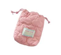 Bolsa de maquillaje acolchada para cámara, funda protectora portátil para artículos de tocador, almacenamiento de cámara con cordón, cordón para cosméticos, estuche protector de maquillaje, d, Mass