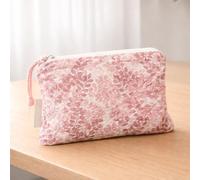 Bolsa de maquillaje, bolsa de cosméticos de viaje, bolsa de cosméticos portátil, organizador de maquillaje, bolsa de almacenamiento de artículos de tocador, Rosa, Estuches de cosmé