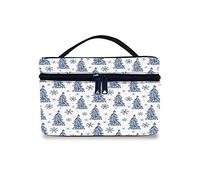 Bolsa de maquillaje, bolsa de cosméticos de viaje, copa de vino y marco de rayos de sol vintage, el sabor es como una cita de poesía delicada, organizador portátil decorativo, estuche de cosméticos