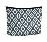 Bolsa de maquillaje, bolsas de cosméticos personalizadas para mujer, Boho., 7.3cm L x 15cm W x 5.9cm H, Neceser de maquillaje